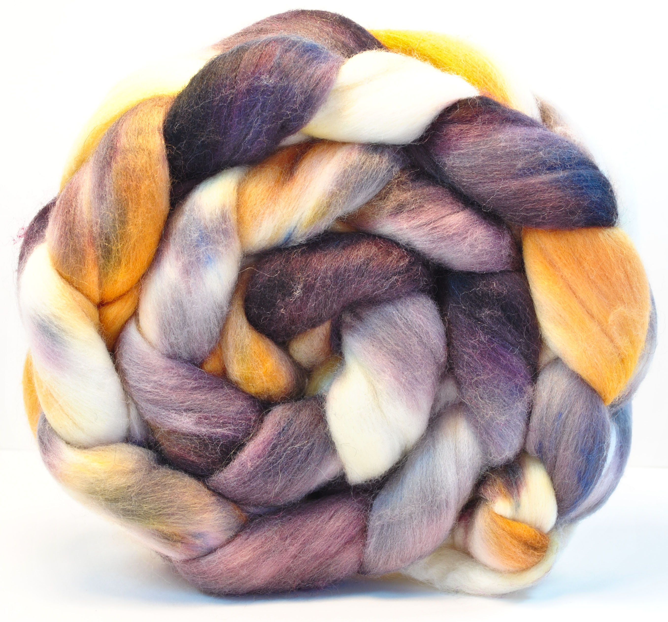 Hand Painted Wool Roving Merino Combed Top 4.1 Oz Danzon on Luulla